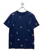 POLO RALPH LAURENポロ・ラルフローレン）の古着「刺繍Tシャツ」｜ネイビー