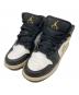 NIKE（ナイキ）の古着「AIR JORDAN 1 MID UNIVERSITY GO」｜ブラック