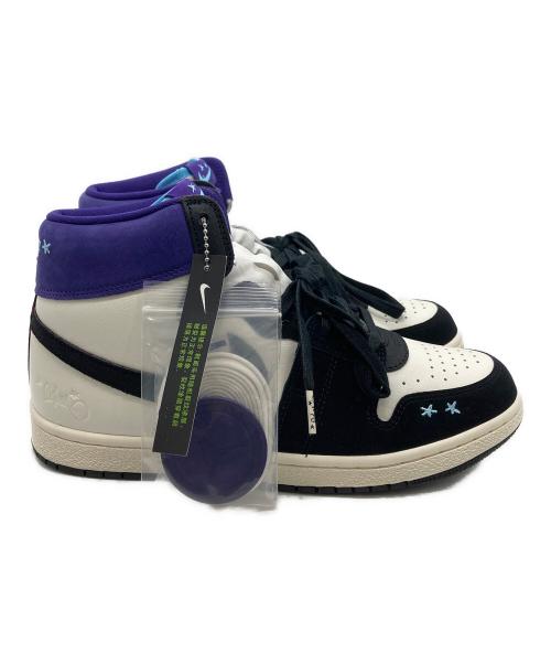 NIKE（ナイキ）NIKE (ナイキ) Opium Paris JORDAN AIR SHIP PE SP SAIL/BLUE CHILL-BLACK-COURT PURPLE パープル サイズ:27.5の古着・服飾アイテム