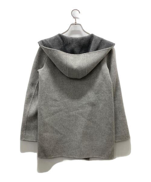 theory（セオリー）theory (セオリー) ダブルフェイスコート グレー サイズ:Pの古着・服飾アイテム