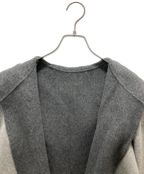 theory（セオリー）theory (セオリー) ダブルフェイスコート グレー サイズ:Pの古着・服飾アイテム