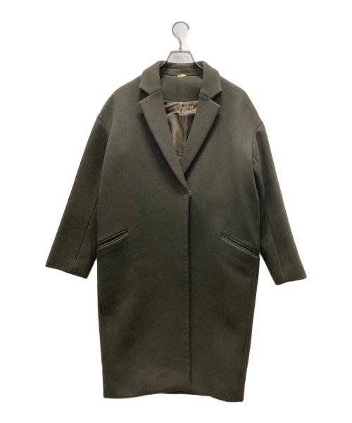 MUSE de Deuxieme Classe（ミューズ ドゥーズィエム クラス）MUSE de Deuxieme Classe (ミューズ ドゥーズィエム クラス) チェスターコート オリーブ サイズ:表記無しの古着・服飾アイテム