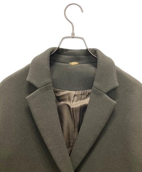 MUSE de Deuxieme Classe（ミューズ ドゥーズィエム クラス）MUSE de Deuxieme Classe (ミューズ ドゥーズィエム クラス) チェスターコート オリーブ サイズ:表記無しの古着・服飾アイテム