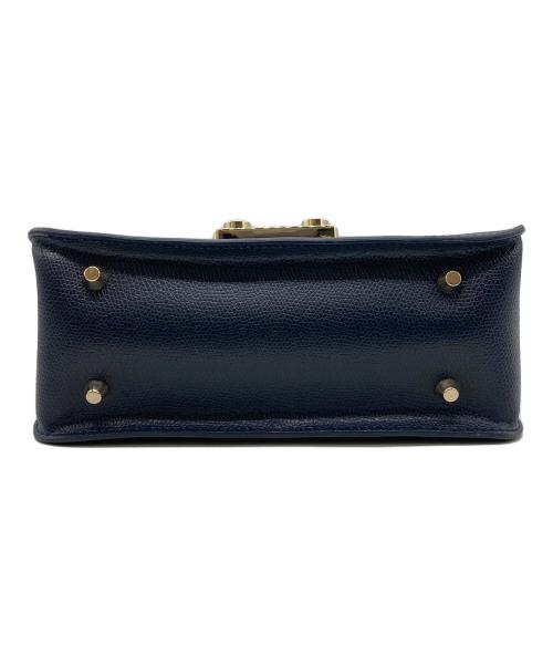 FURLA（フルラ）FURLA (フルラ) メトロポリスショルダーバッグ ネイビーの古着・服飾アイテム