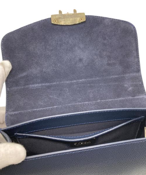 FURLA（フルラ）FURLA (フルラ) メトロポリスショルダーバッグ ネイビーの古着・服飾アイテム