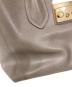 中古・古着 FURLA (フルラ) メトロポリス2WAYショルダー ベージュ：7000円