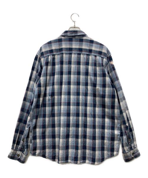CarHartt（カーハート）CarHartt (カーハート) ボタンダウンシャツ ネイビー サイズ:Lの古着・服飾アイテム