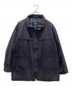 BURBERRY LONDONバーバリーロンドン）の古着「スタンドカラージャケット」｜パープル