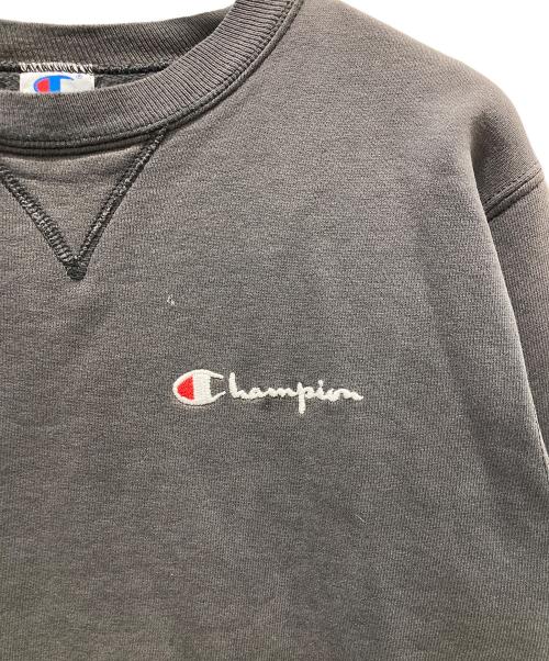 Champion（チャンピオン）Champion (チャンピオン) 90s前Vガゼットスウェット グレー サイズ:Mの古着・服飾アイテム