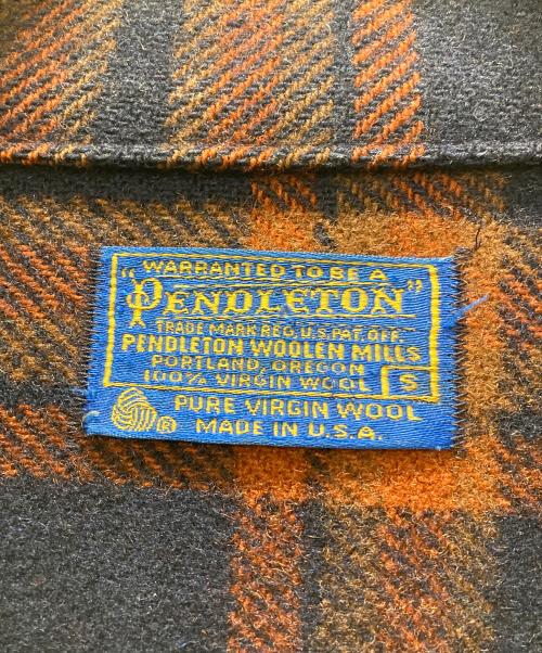 PENDLETON（ペンドルトン）PENDLETON (ペンドルトン) 70s CPOジャケット オレンジ サイズ:Sの古着・服飾アイテム