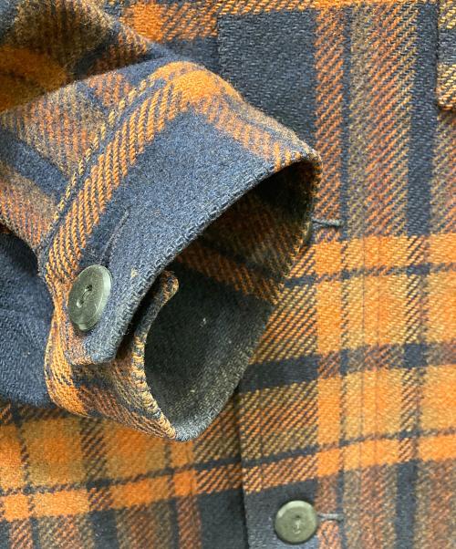 PENDLETON（ペンドルトン）PENDLETON (ペンドルトン) 70s CPOジャケット オレンジ サイズ:Sの古着・服飾アイテム