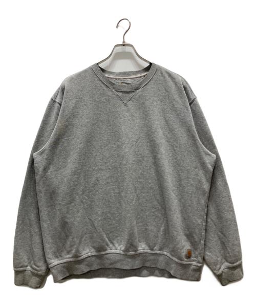 CarHartt（カーハート）CarHartt (カーハート) MIDWEIGHT CREWNECK SWEATSHIRT グレー サイズ:Lの古着・服飾アイテム