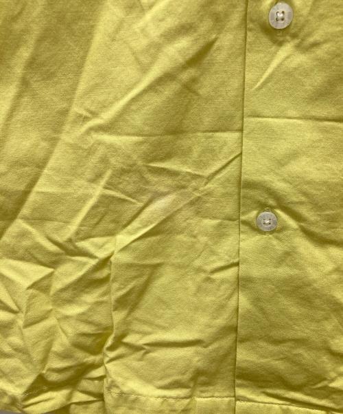 stussy（ステューシー）stussy (ステューシー) オープンカラーシャツ イエロー サイズ:Lの古着・服飾アイテム