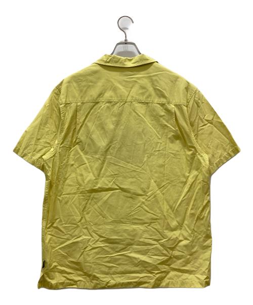 stussy（ステューシー）stussy (ステューシー) オープンカラーシャツ イエロー サイズ:Lの古着・服飾アイテム