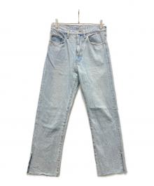 RIVE DROITE（リヴドロワ）の古着「slit DENIM」｜インディゴ
