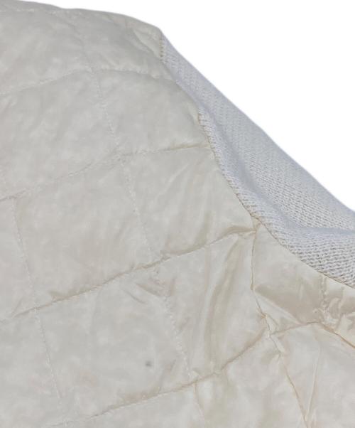 TAION（タイオン）TAION (タイオン) 切替ダウンジャケット ベージュ サイズ:XLの古着・服飾アイテム