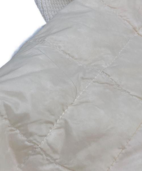 TAION（タイオン）TAION (タイオン) 切替ダウンジャケット ベージュ サイズ:XLの古着・服飾アイテム