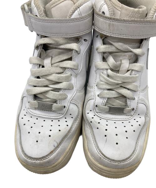 NIKE（ナイキ）NIKE (ナイキ) WMNS AIR FORCE 1 '07 MID ホワイト サイズ:24の古着・服飾アイテム