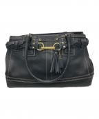 COACHコーチ）の古着「トートバッグ」｜ブラック