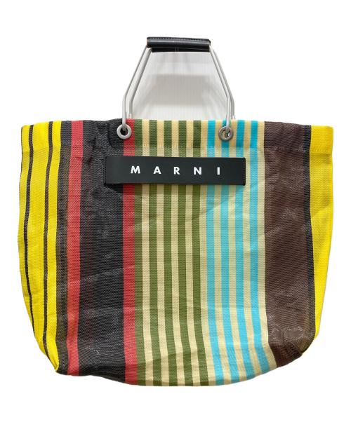 MARNI（マルニ）MARNI (マルニ) フラワーカフェ トートバッグ マルチカラーの古着・服飾アイテム