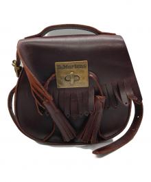 Dr.Martens（ドクターマーチン）の古着「フリンジレザーショルダーバッグ」｜ブラウン