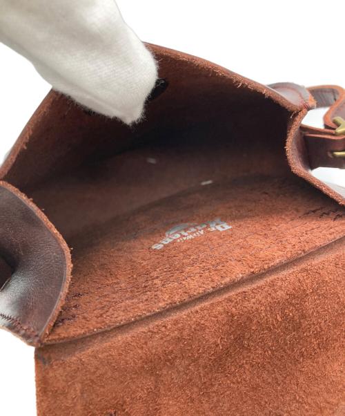 Dr.Martens（ドクターマーチン）Dr.Martens (ドクターマーチン) フリンジレザーショルダーバッグ ブラウンの古着・服飾アイテム