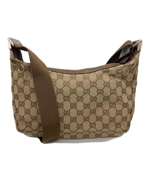 GUCCI（グッチ）GUCCI (グッチ) ショルダーバッグ ブラウンの古着・服飾アイテム