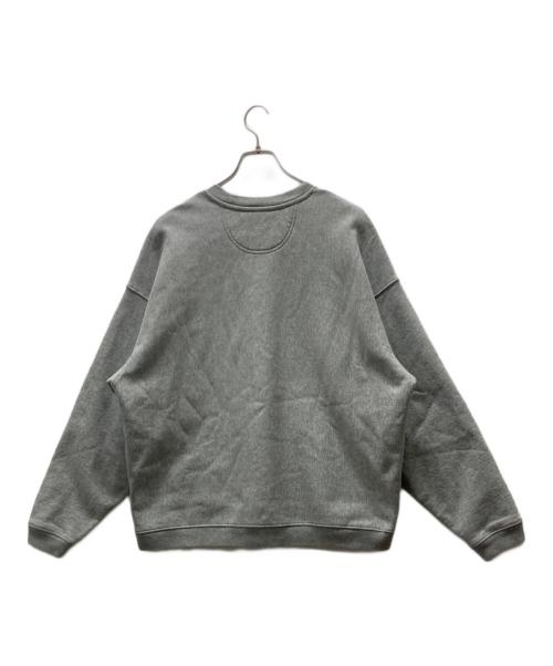 stussy（ステューシー）stussy (ステューシー) ロゴスウェット グレー サイズ:Mの古着・服飾アイテム