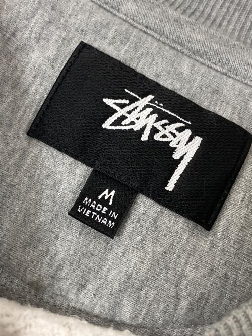 stussy（ステューシー）stussy (ステューシー) ロゴスウェット グレー サイズ:Mの古着・服飾アイテム