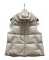 PASSIONE（パシオーネ）の古着「ダウンベスト」｜ホワイト