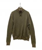 POLO RALPH LAURENポロ・ラルフローレン）の古着「ハイネックニット」｜オリーブ