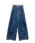 LEVI'S RED（リーバイス レッド）の古着「WIDE FLARE TROUSER デニムパンツ」｜ネイビー