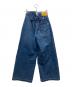 LEVI'S RED (リーバイス レッド) WIDE FLARE TROUSER デニムパンツ ネイビー サイズ:24：5000円