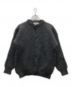 oldderby Knitwearオールドダービーニットウェア）の古着「ニットカーディガン」｜グレー