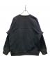 south2 west8 (サウスツー ウエストエイト) Trainer Crew Shirt - PE/C/PU Fleece Lined Jersey ブラック サイズ:L：6000円