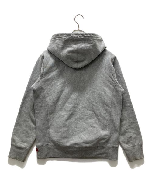 SUPREME（シュプリーム）Supreme (シュプリーム) 16AW Chrome Classic Logo Hooded Sweatshirt グレー サイズ:SMALLの古着・服飾アイテム