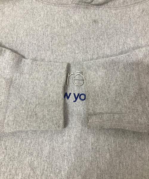 SUPREME（シュプリーム）Supreme (シュプリーム) 16AW Chrome Classic Logo Hooded Sweatshirt グレー サイズ:SMALLの古着・服飾アイテム