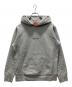 Supreme（シュプリーム）の古着「16AW Chrome Classic Logo Hooded Sweatshirt」｜グレー
