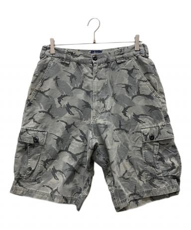 中古・古着通販】stussy (ステューシー) カモ柄ハーフパンツ グレー