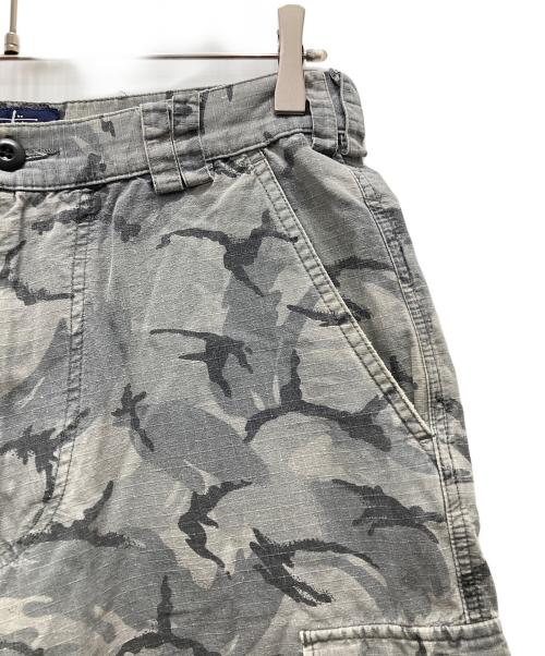 stussy（ステューシー）stussy (ステューシー) カモ柄ハーフパンツ グレー サイズ:32の古着・服飾アイテム