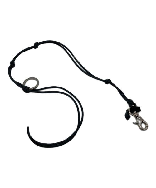 OUR LEGACY（アワーレガシー）OUR LEGACY (アワーレガシー) レザーネックレス ブラックの古着・服飾アイテム