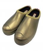 HUNTERハンター）の古着「WOMENS PLAY NEBULA CLOG」｜ゴールド