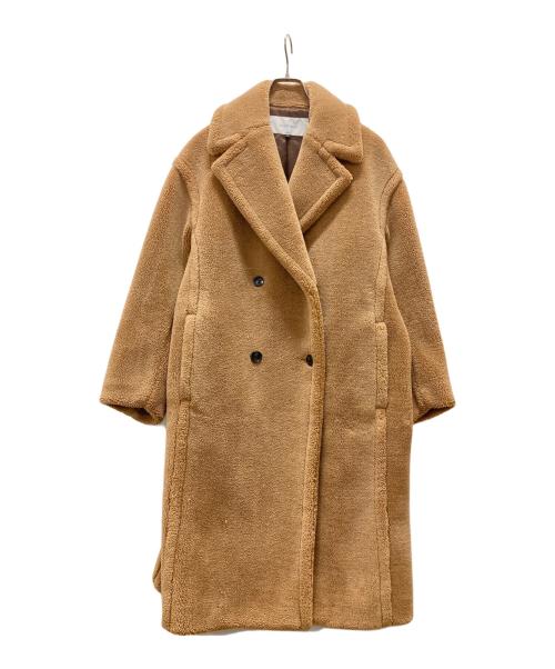 LE CIEL BLEU（ルシェルブルー）LE CIEL BLEU (ルシェルブルー) シアリングボアフリース ブラウン サイズ:36の古着・服飾アイテム