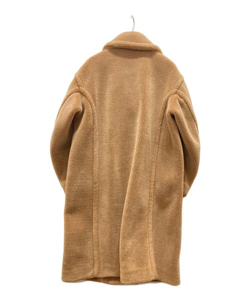 LE CIEL BLEU（ルシェルブルー）LE CIEL BLEU (ルシェルブルー) シアリングボアフリース ブラウン サイズ:36の古着・服飾アイテム