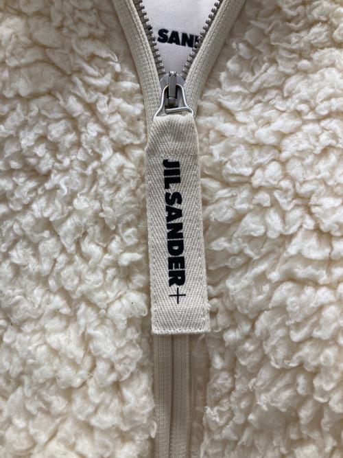 JIL SANDER+（ジルサンダープラス）JIL SANDER+ (ジルサンダープラス) Teddy Knit Jacket ベージュ サイズ:Sの古着・服飾アイテム
