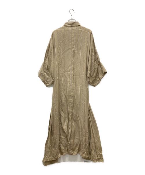 styling/ kei shirahata（スタイリング / ケイ シラハタ）styling/ kei shirahata (スタイリング / ケイ シラハタ) オーバーシャツドレス ベージュ サイズ:Sの古着・服飾アイテム