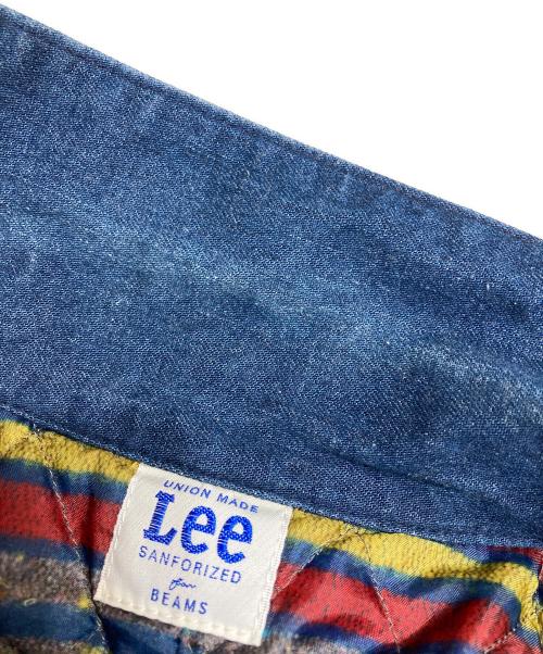 LEE（リー）LEE (リー) BEAMS (ビームス) 別注デニムコーチジャケット インディゴ サイズ:Sの古着・服飾アイテム