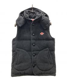DANTON×BEAMS（ダントン×ビームス）の古着「ダウンベスト」｜グレー
