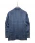 UNITED ARROWS TOKYO (ユナイテッドアローズトウキョウ) サキソニー チェック 段返3Bテーラードジャケット ネイビー サイズ:42：3000円