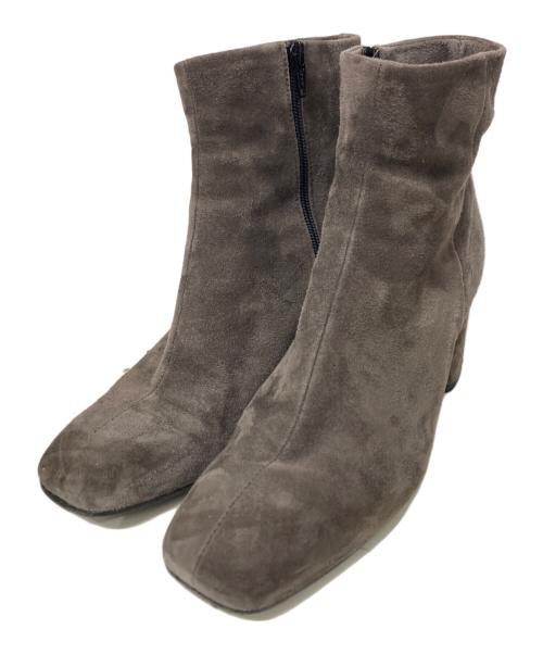 FABIO RUSCONI（ファビオルスコーニ）FABIO RUSCONI (ファビオルスコーニ) GEMMAサイドジップブーツ ブラウン サイズ:39の古着・服飾アイテム